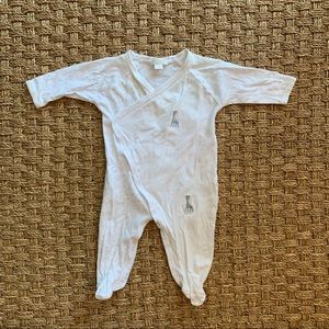 Kissy Kissy Pima Cotton Footie